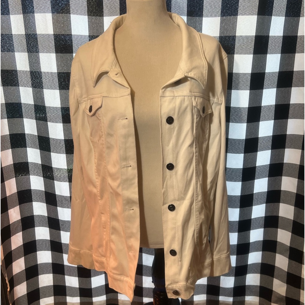 Gloria Vanderbuilt White XXL Jacket